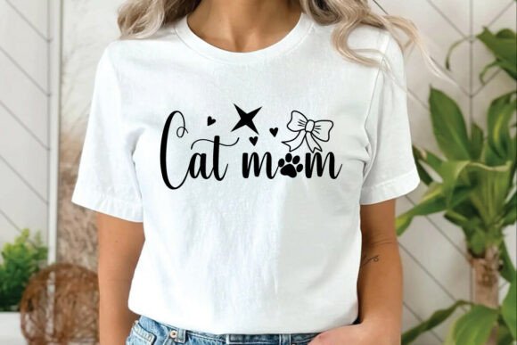 Cat Mom Typograph: A Freebie That Adds Flair to Marketing Graphics
