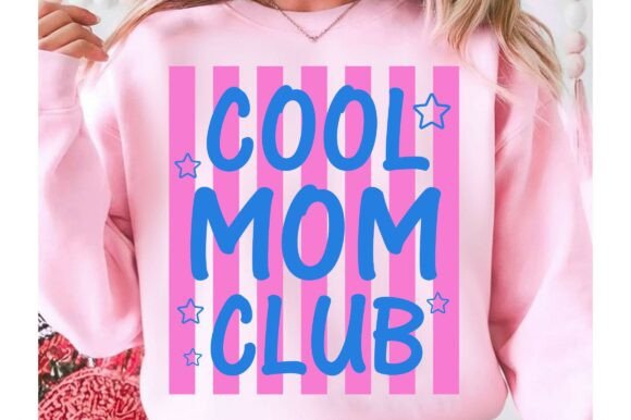 Cool Mom Club Png: A Versatile Graphic Design Asset for Local Business Branding