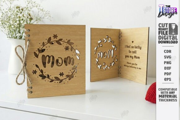 Laser-Cut Mother’s Day Card Design for Polished Content Publishing