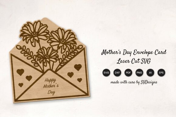 Laser Cutting for Mother’s Day: A Review of Envelope Card Designs