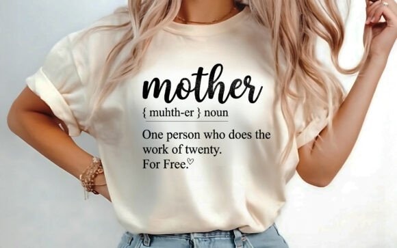 Mother Definition Mom PNG Gift for Mom – A Versatile Graphic Design Asset