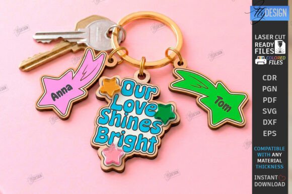 Mother's Day Keychain Laser Design Review