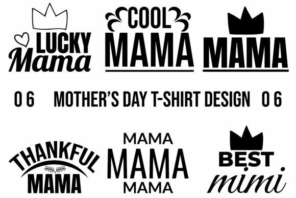 Mother’s Day Bundle T-Shirt Design: A Graphic Asset for Polished Content Publishing