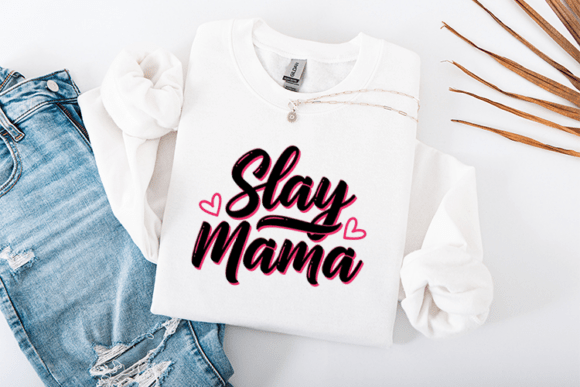 Slay Mama SVG: A Bold Graphic Design Asset for Mother’s Day Branding